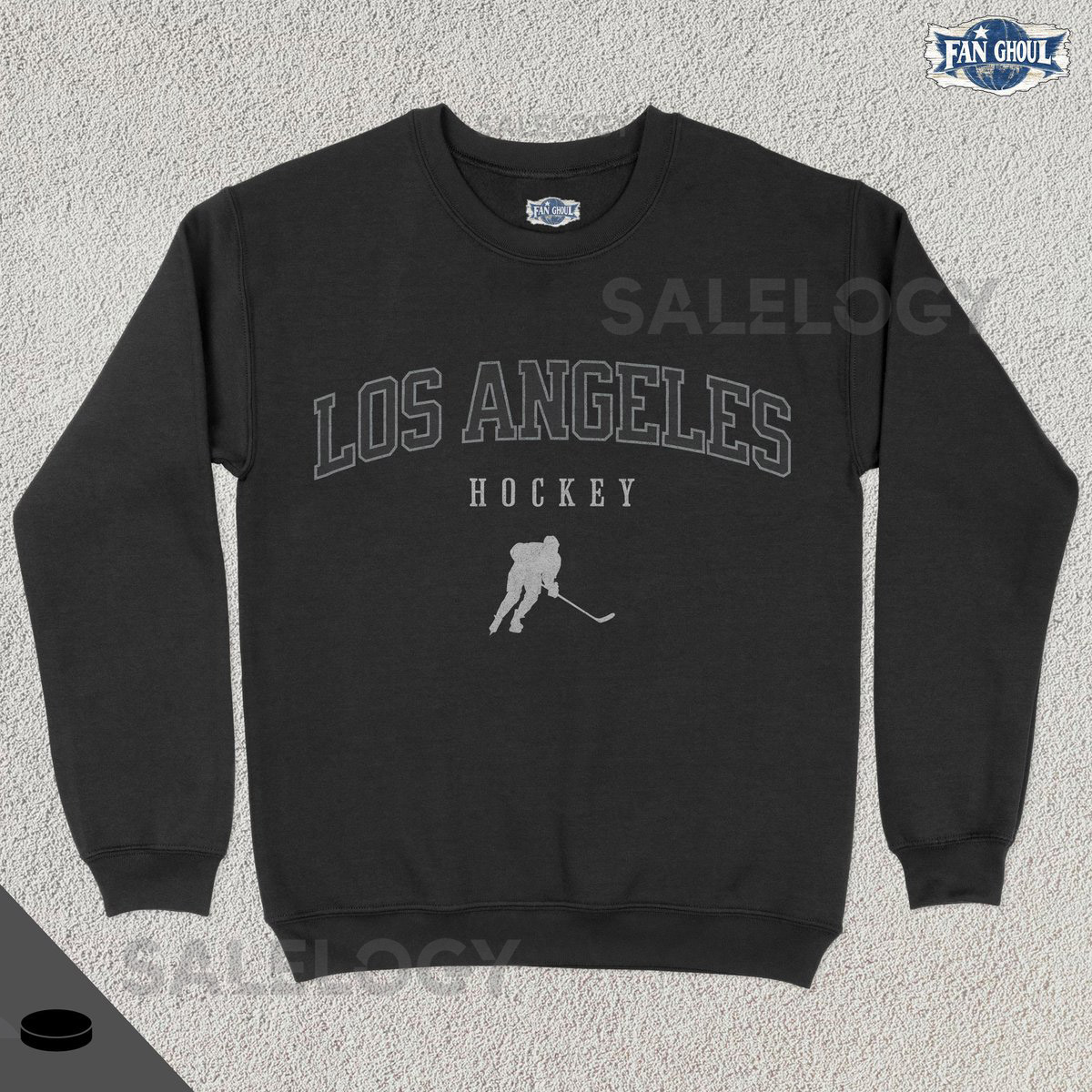 Los Angeles Hockey Varsity Sweatshirt College Sports Crewneck College Sweater Hockey Fan Gift Hockey Lover Apparel Vintage Retro King_76