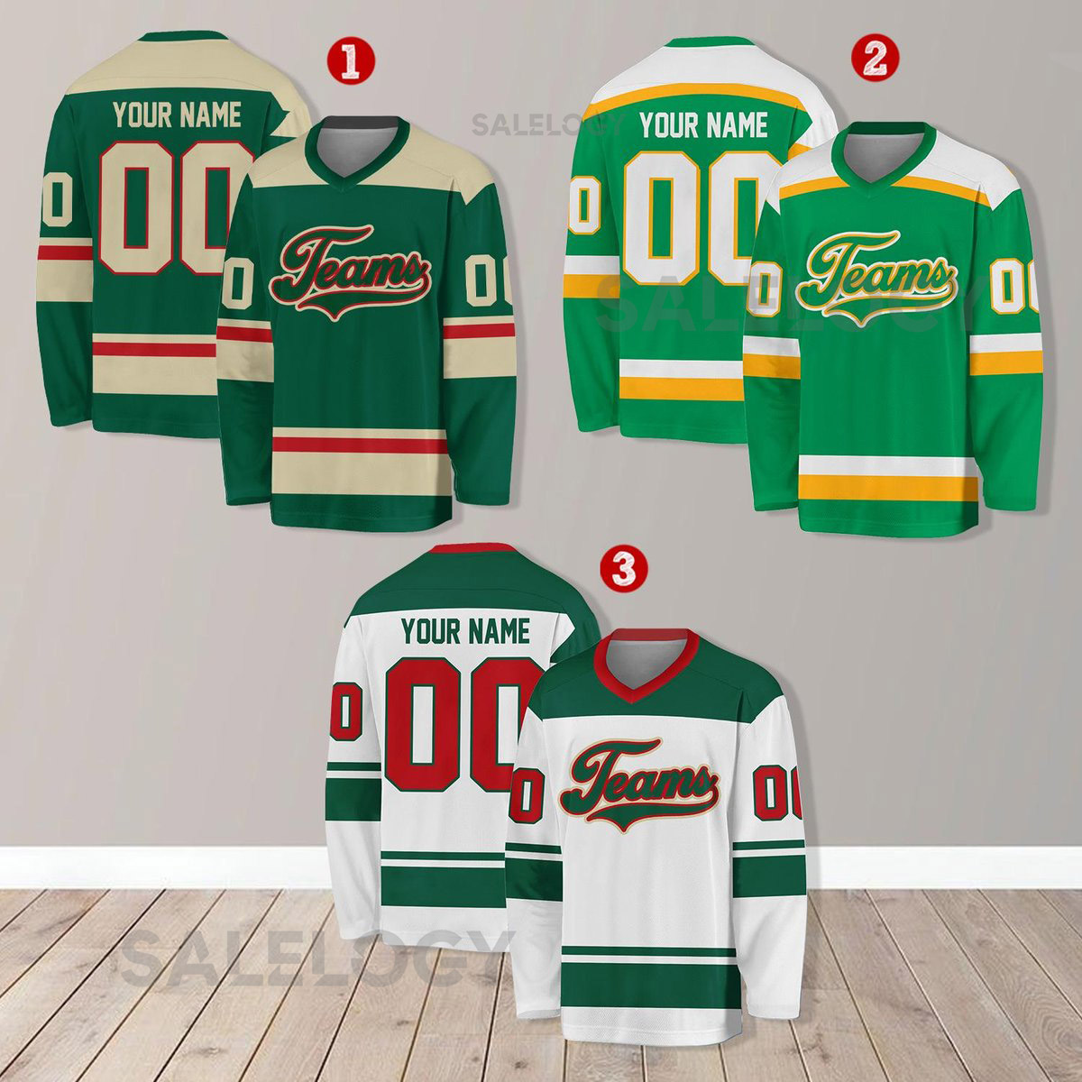 Personalized Team Name Number Hockey Jersey Custom Name Hockey Jersey Hockey Jersey Uniform For Hockey Fans Hockey Lovers_27