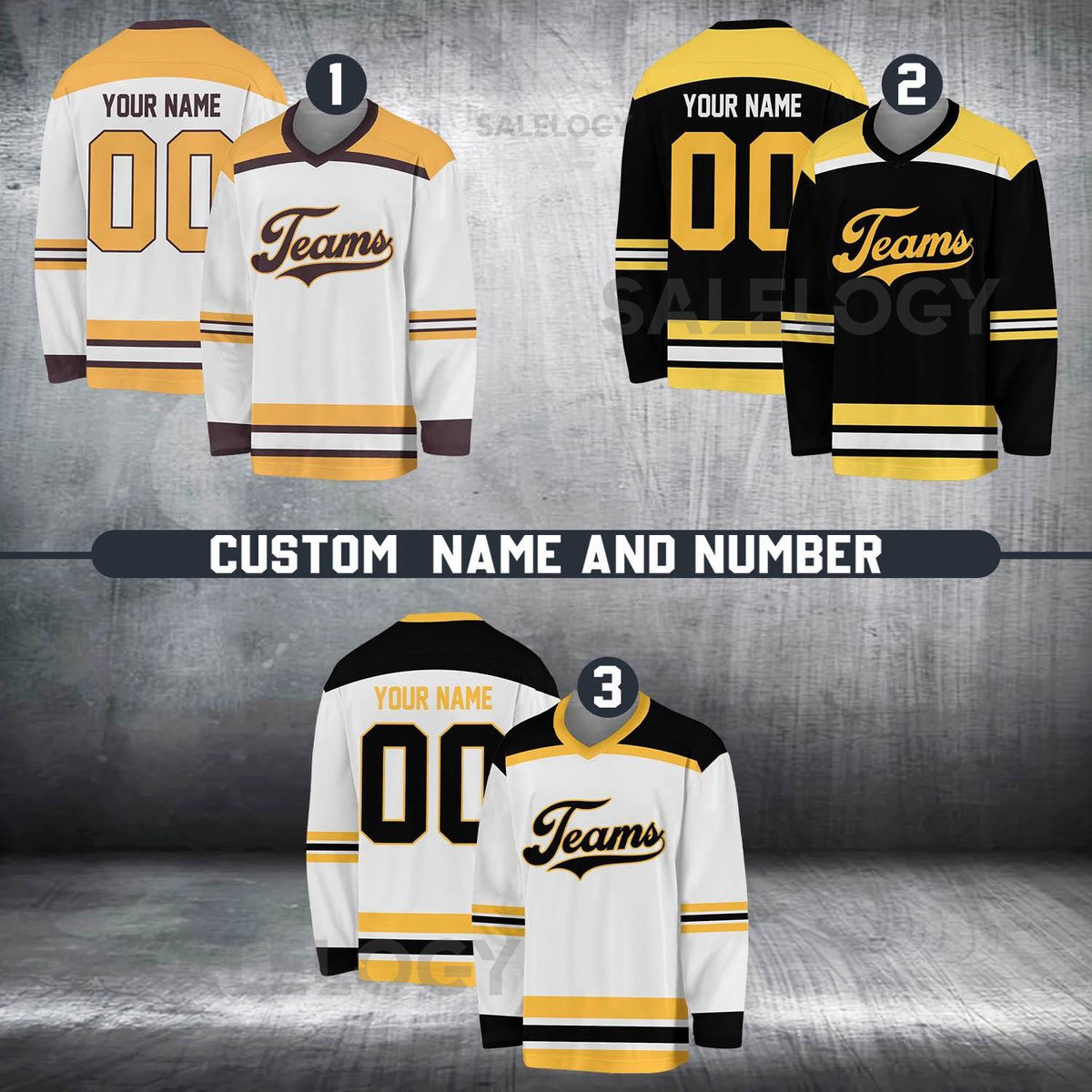 Personalized Team Name Number Hockey Jersey Custom Name Hockey Jersey Hockey Jersey Uniform For Hockey Fans Hockey Lovers_28