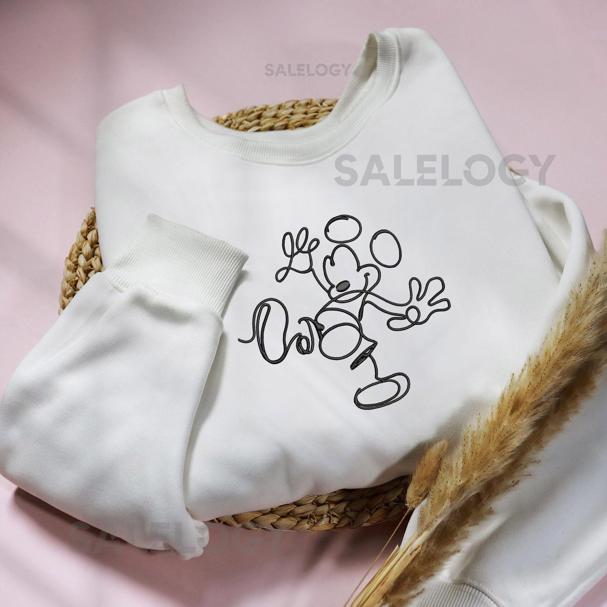 Mickey Mouse Since 1928 Embroidered Sweatshirt Mickey Sweatshirt Shirt Retro Family Matching Trip Shirt Gifts_94