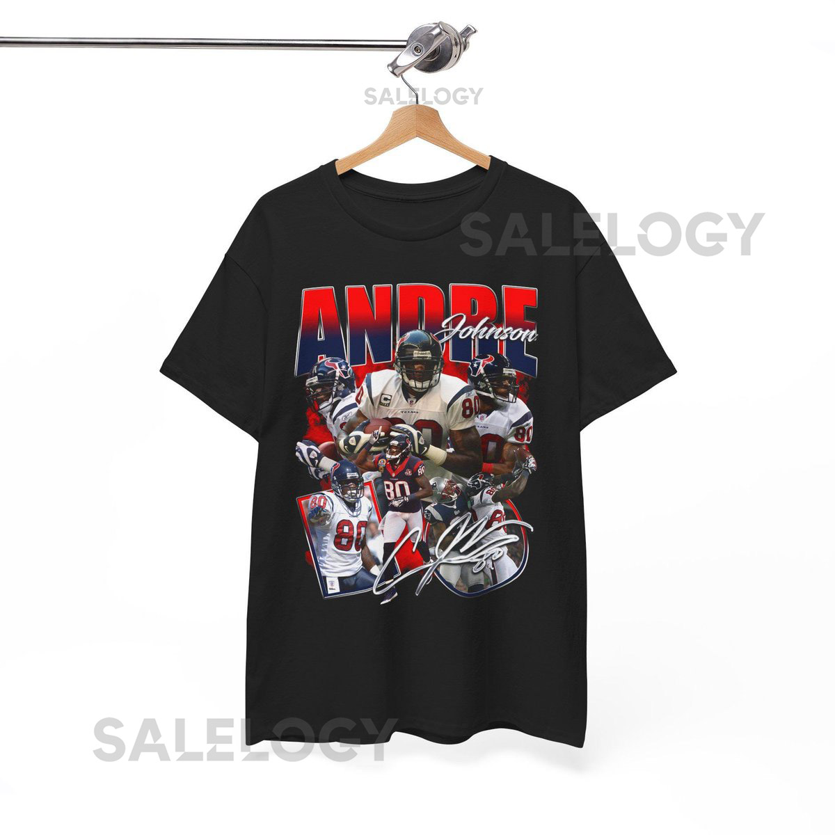 Andre Johnson v1 Houston CJ Stroud JJ Watt Arian Foster Matt Shaub Brian Cushing Tyrann Mathieu Tank Dell Nico Collins Vintage Sh_7