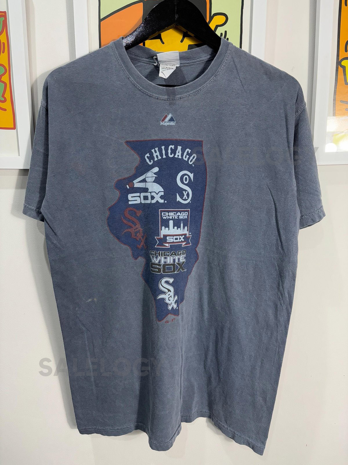 Vintage 00s Chicago White Sox Shirt size M-L_378