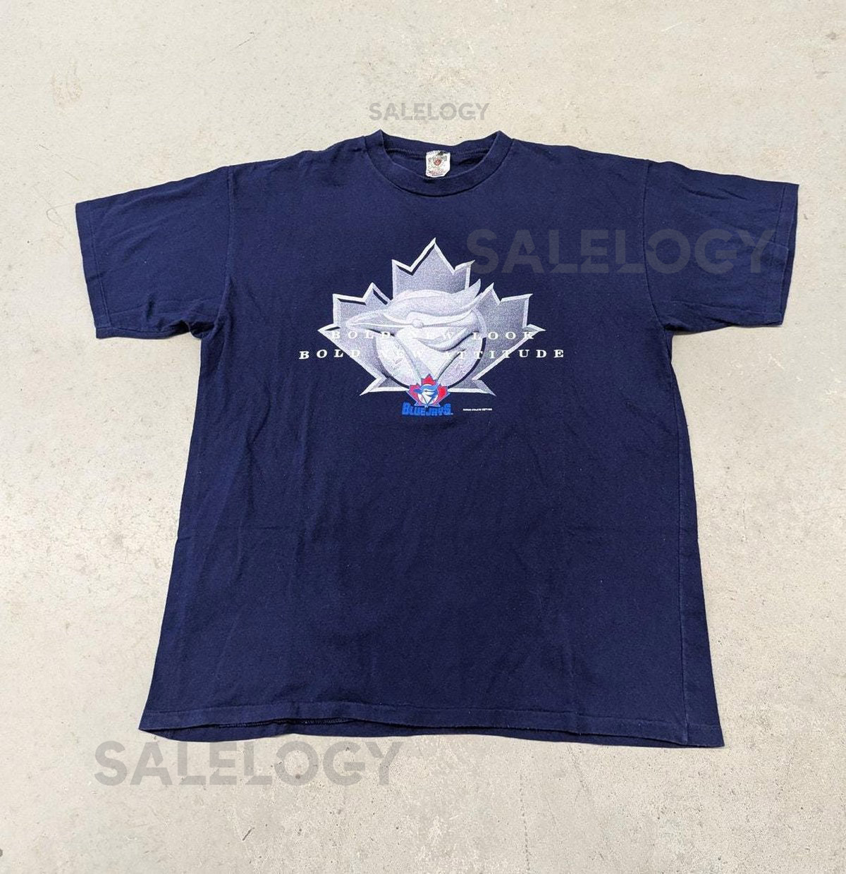Vintage 1996 Toronto Blue Jays Bold New Look T-shirt_402