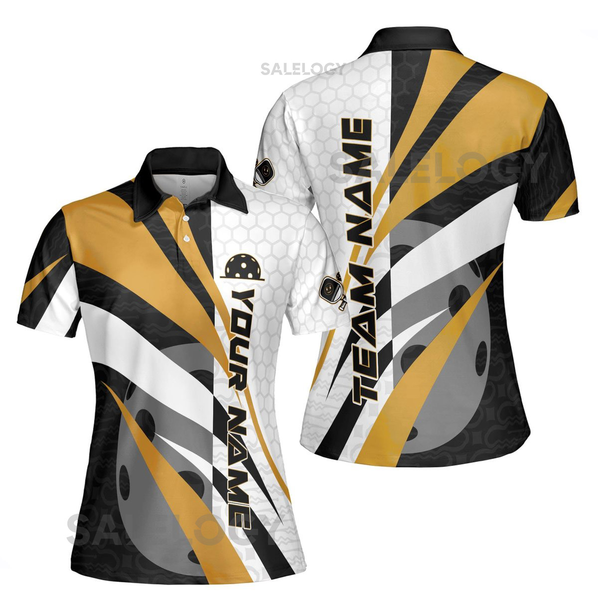 Customized Your Team Name Pickleball Player Women's Polo Shirt S-5XL_472