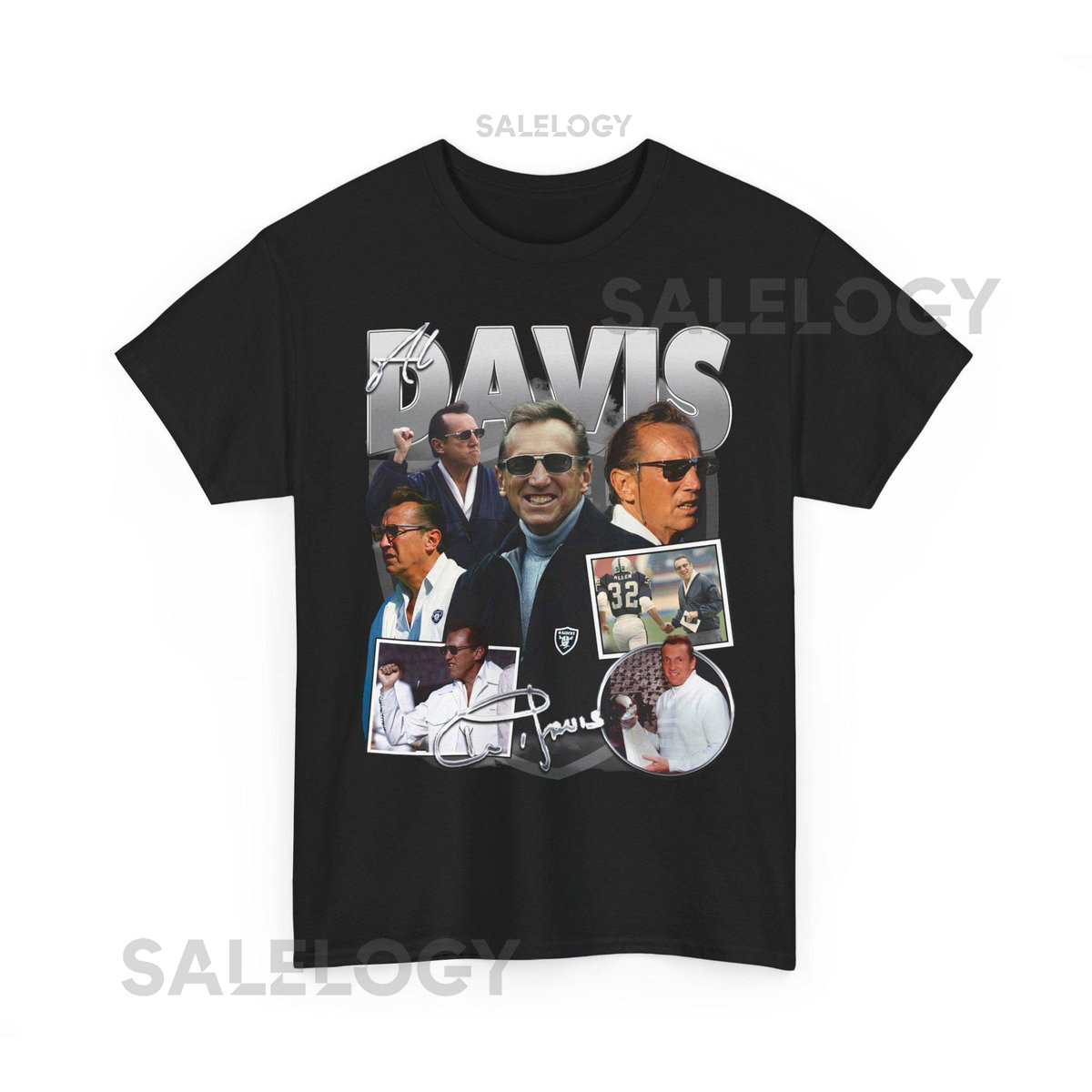 Al Davis v1 Oakland Los Angeles Las Vegas Maxx Crosby Davante Adams Howie Long Jack Jones Bo Jackson Coach AP Charles Woodson Vintage Shirt_18