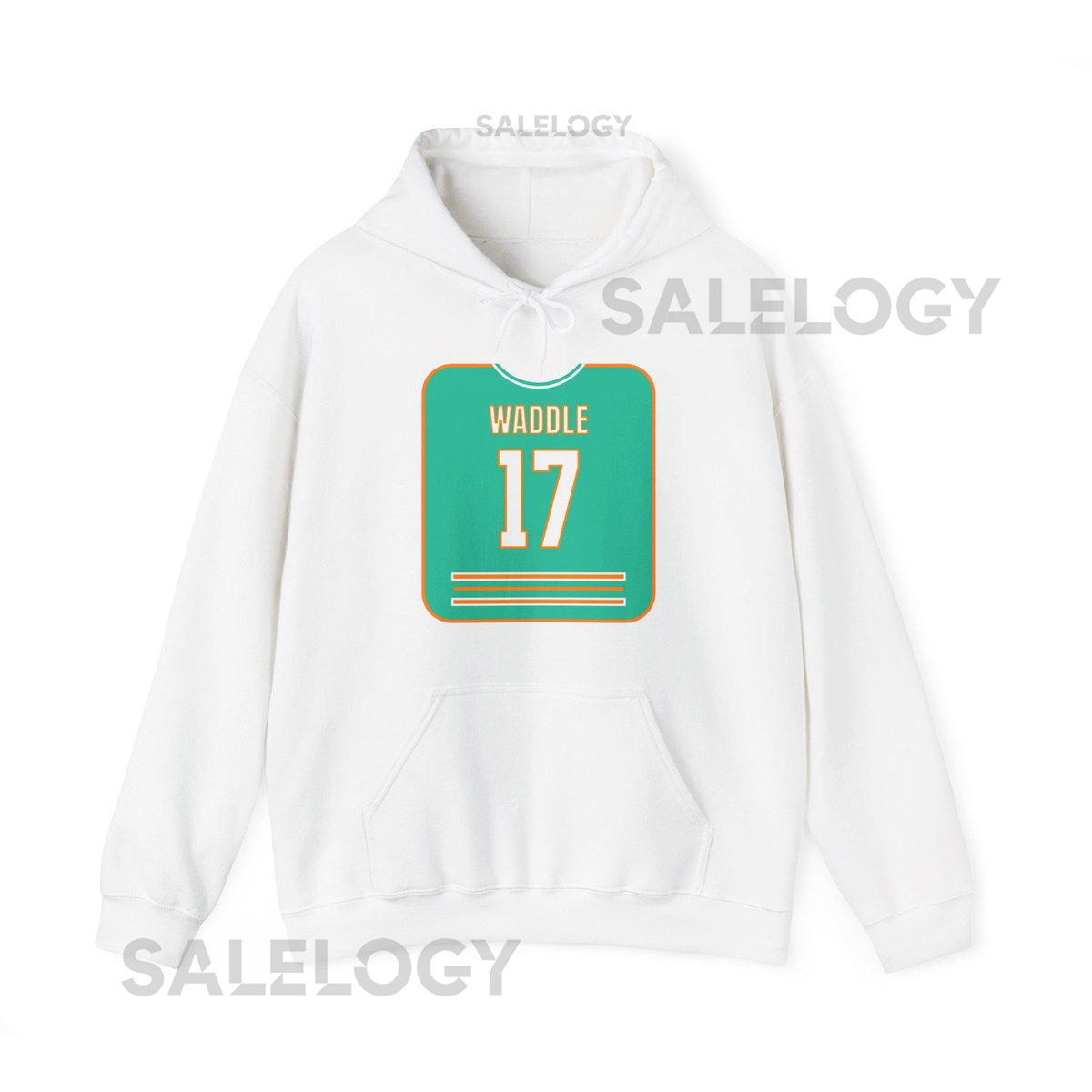 Jaylen Waddle Miami Dolphins NFL Jersey Sweatshirt_355