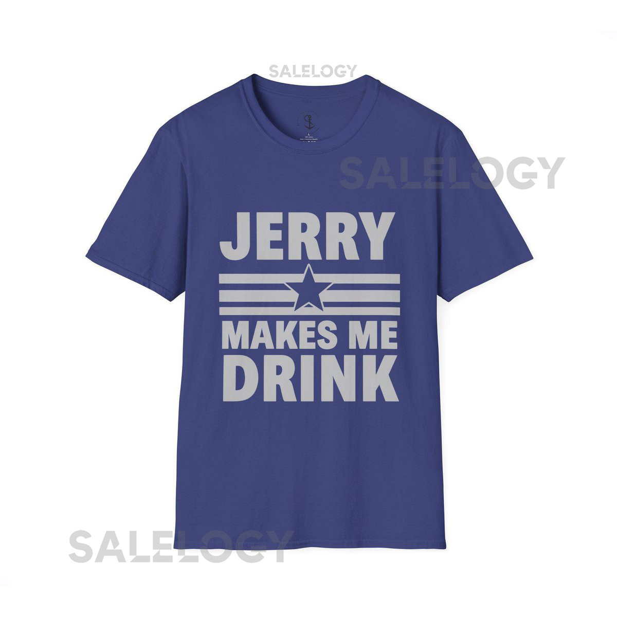 Dallas Football Unisex T-Shirt Jerry Makes Me Drink Cowboys Football Tee Funny Fan Shirt Gift for Sports Lover_256