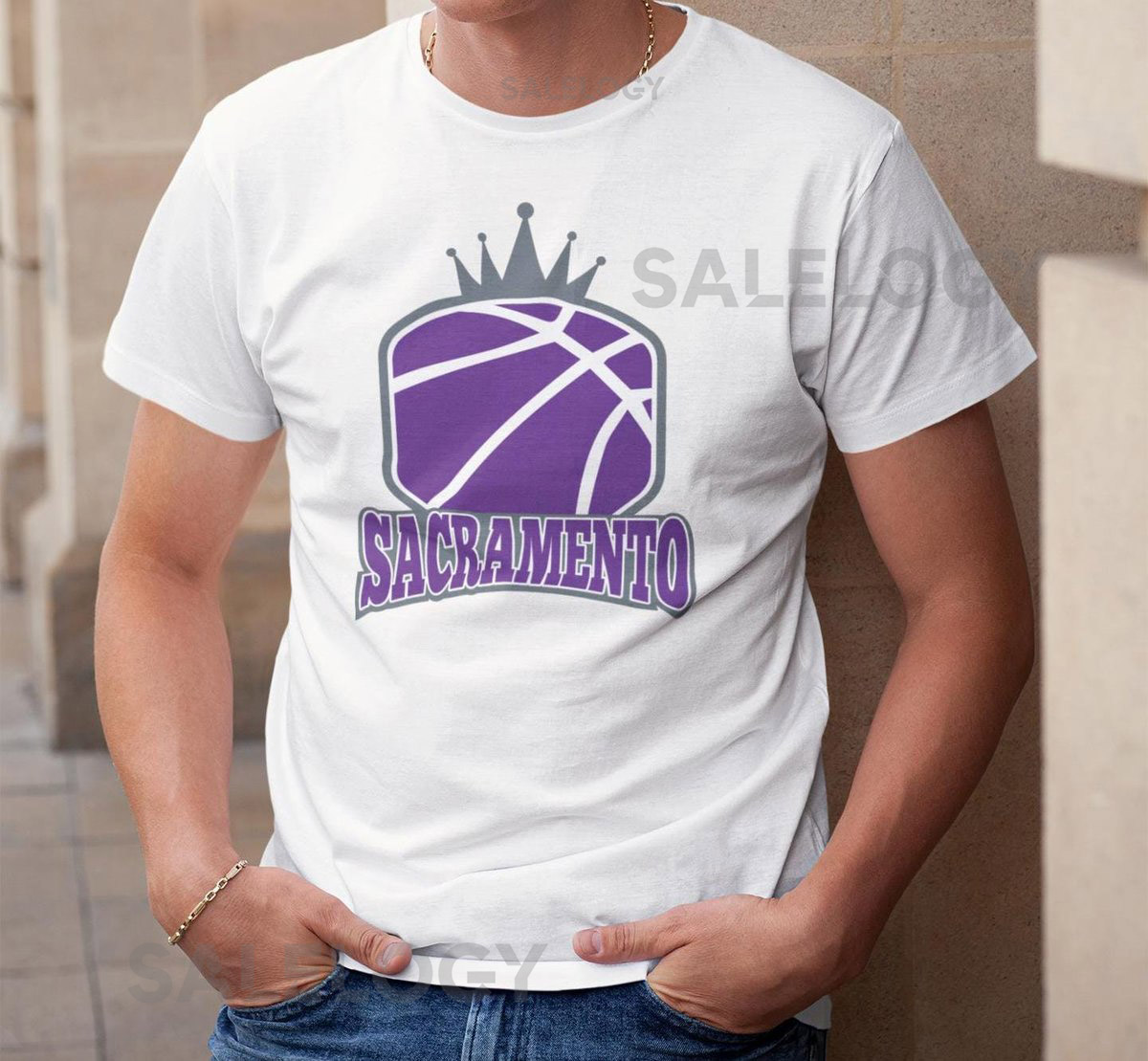 Sacramento Kings T-Shirt Sactown Basketball Fan Apparel_377