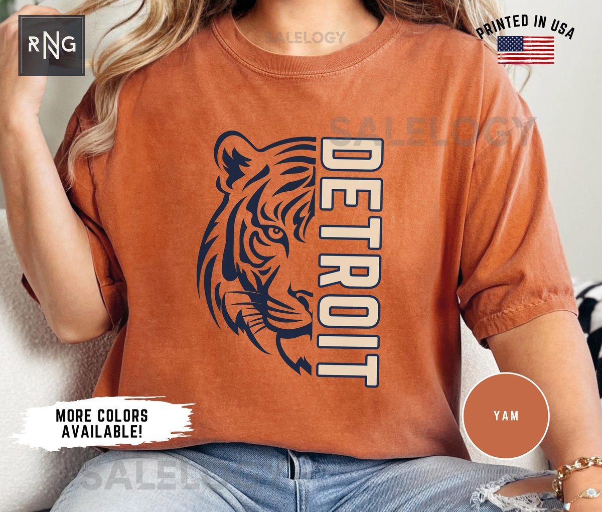 Detroit Baseball Shirt Tiger Baseball Team Shirt Retro Detroit Sports Apparel Tiger Baseball Shirt Fan Gift Detroit Baseball Fan Gift_132