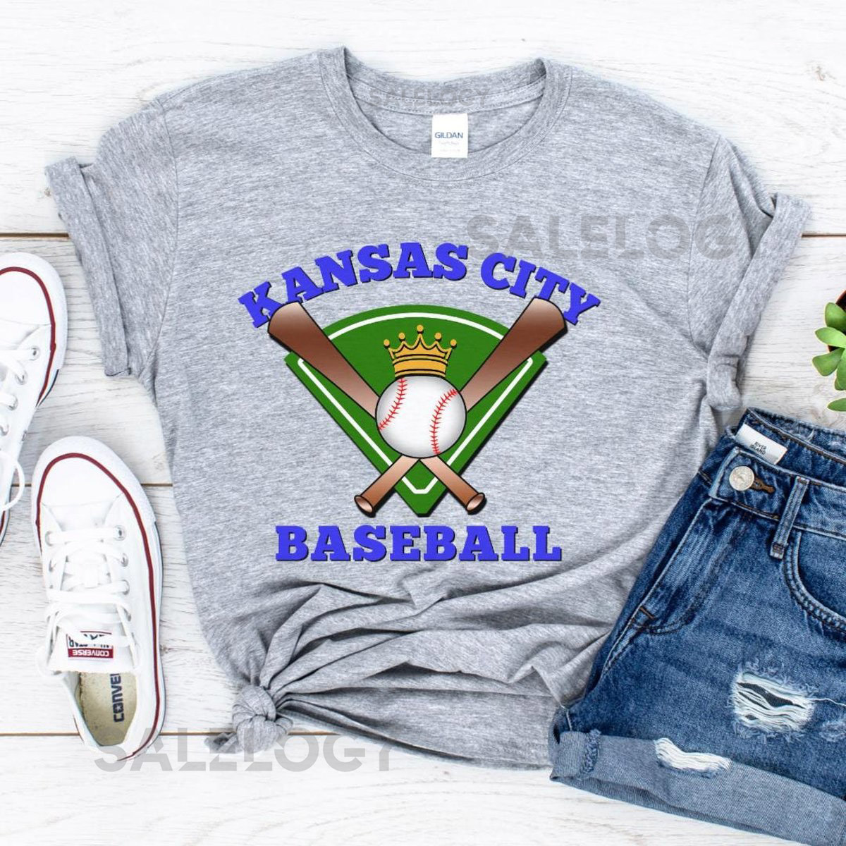 Kansas City Royals Baseball T-Shirt Unisex Crewneck Tee_410