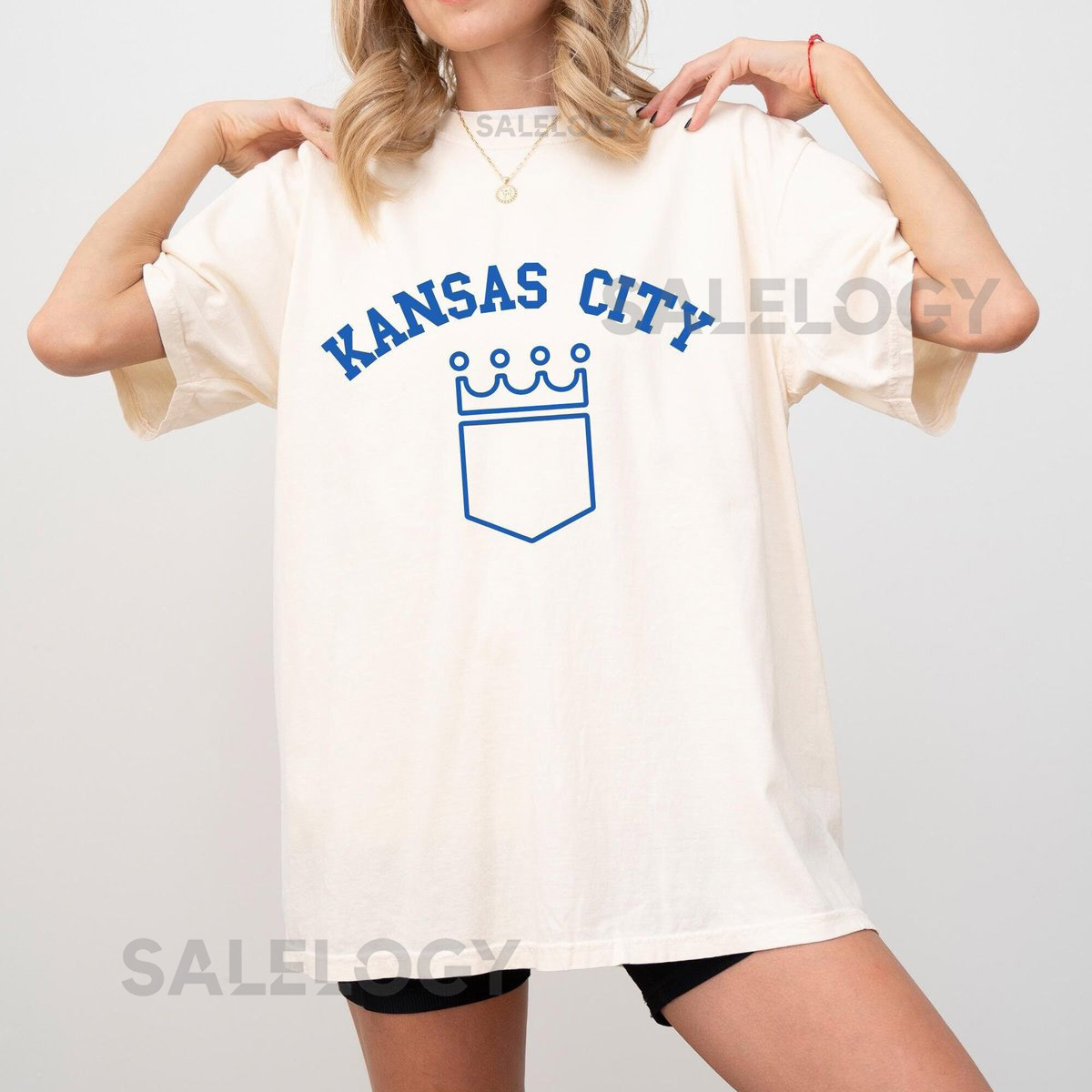 Kansas City Baseball Shirt KC Baseball Shirt Comfort Colors Kansas City Baseball Kansas City Baseball Champions Royals Shirt Blue KC_344