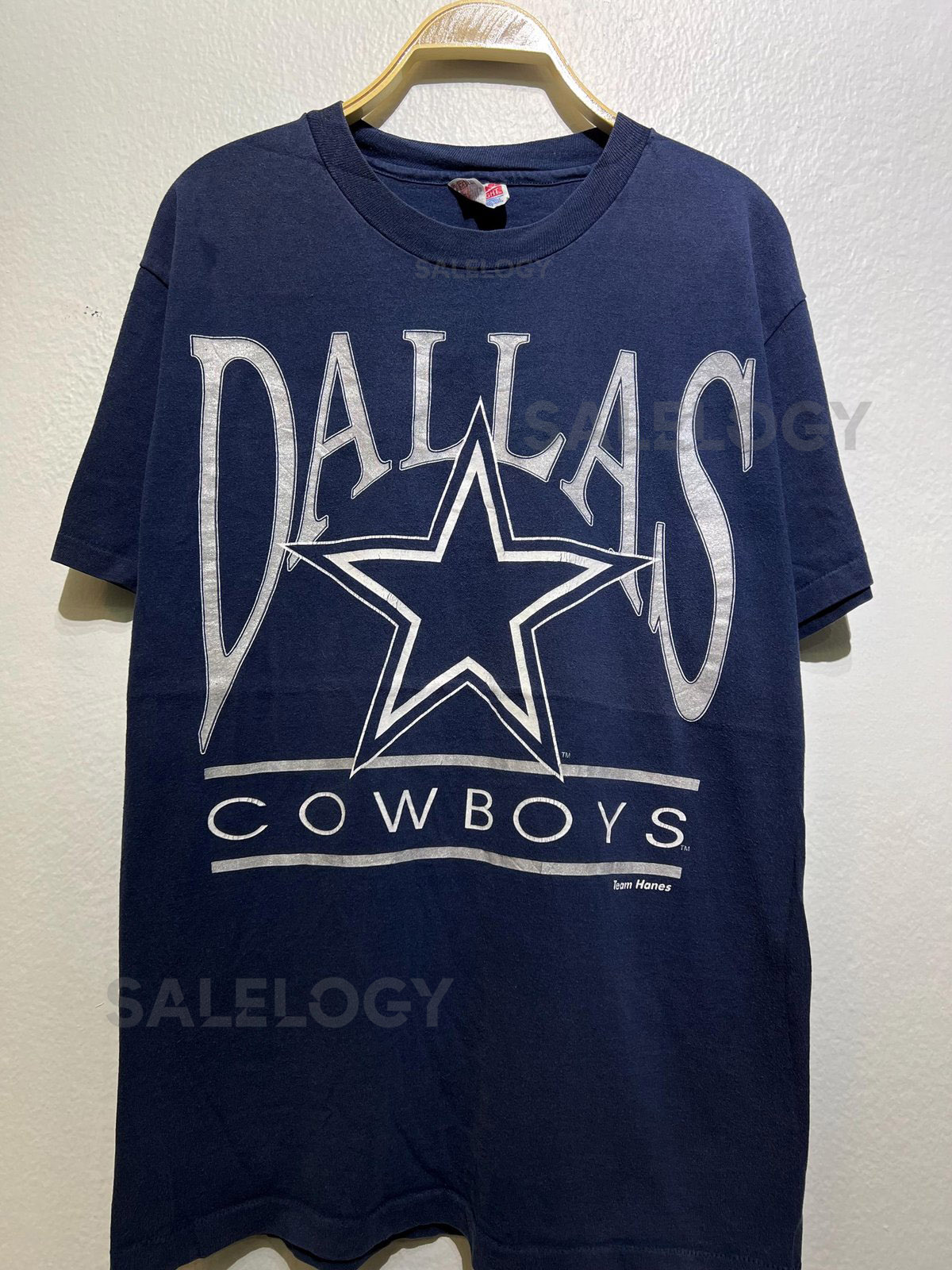 Vintage 90s Dallas Cowboys T Shirt Size L NFL Football Team 1990s Sports Fan Dallas Cowboys Supporter NFL Football Shirt_501
