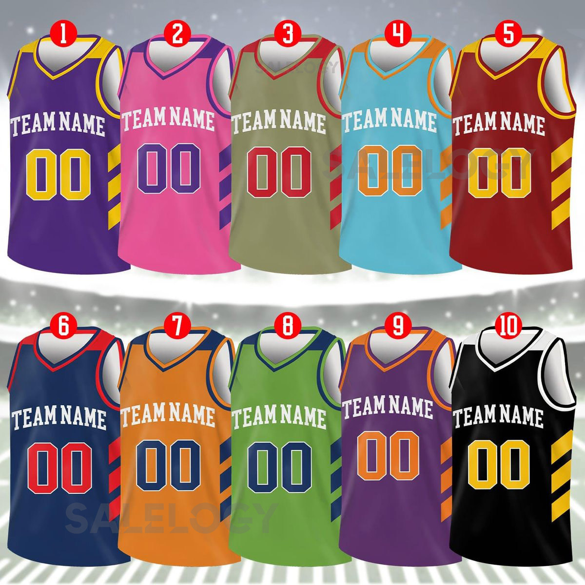 Custom Basketball Jersey Team Name Number Basketball Jersey Team Game Day Outfit Basketball Jersey for Basketball Fan Lovers Players_76