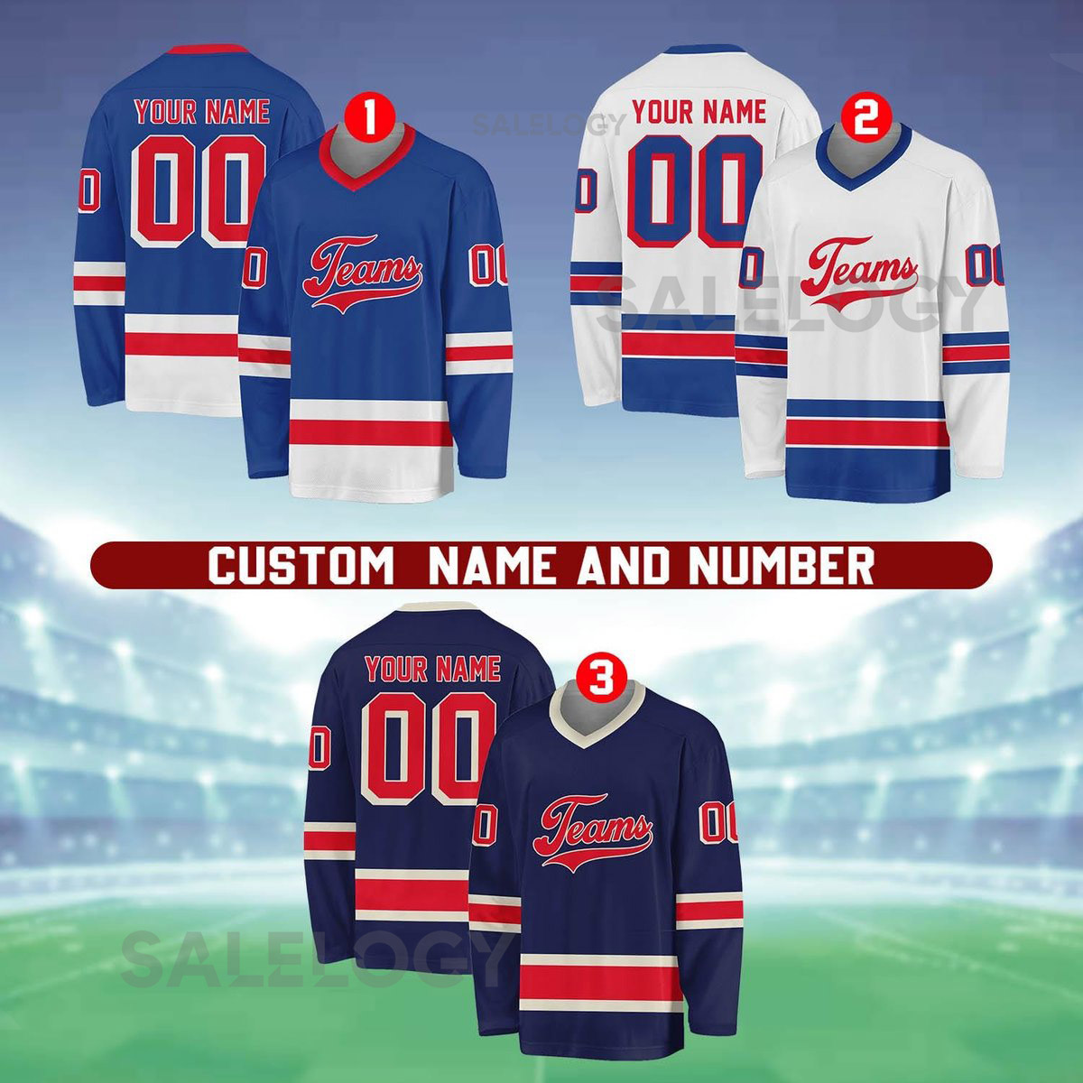 Personalized Team Name Number Hockey Jersey Custom Name Hockey Jersey Hockey Jersey Uniform For Hockey Fans Hockey Lovers_35