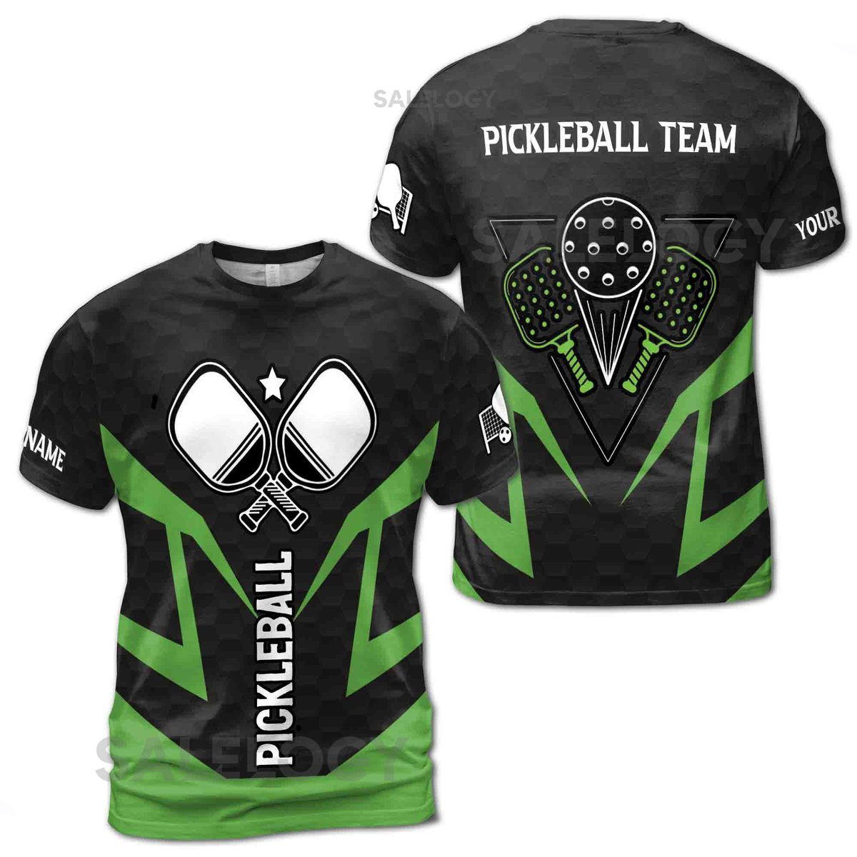 Customized Name Pickleball Team Men39s T-Shirt S-5XL_184