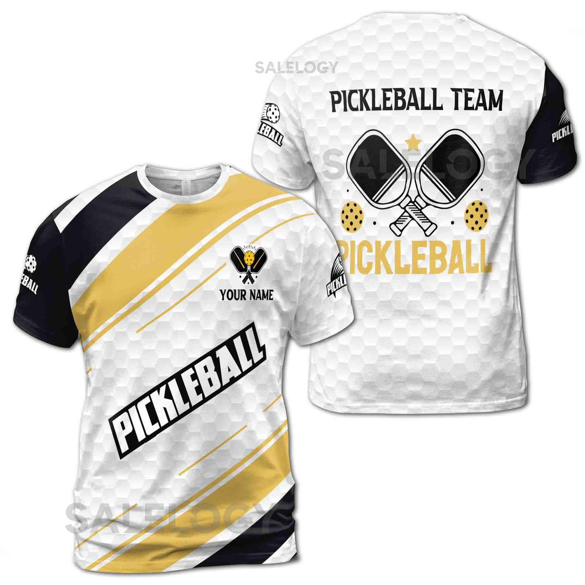 Customized Name Team Pickleball League Player Men39s T-Shirt S-5XL_190