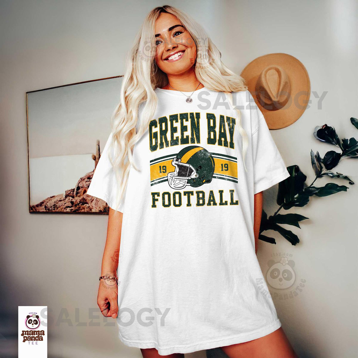 vintage Green Bay Football shirt Retro Green Bay Game Day T-shirt Green Bay Fans gift Wisconsin Green Bay Mascot shirt Football gift_727