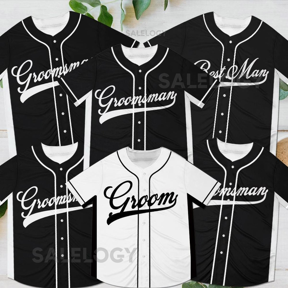 Personalized Groom Groomsmen Baseball Jersey Custom Best Man Jersey Baseball Jersey For Engagement Married Couple Wedding Jersey_153