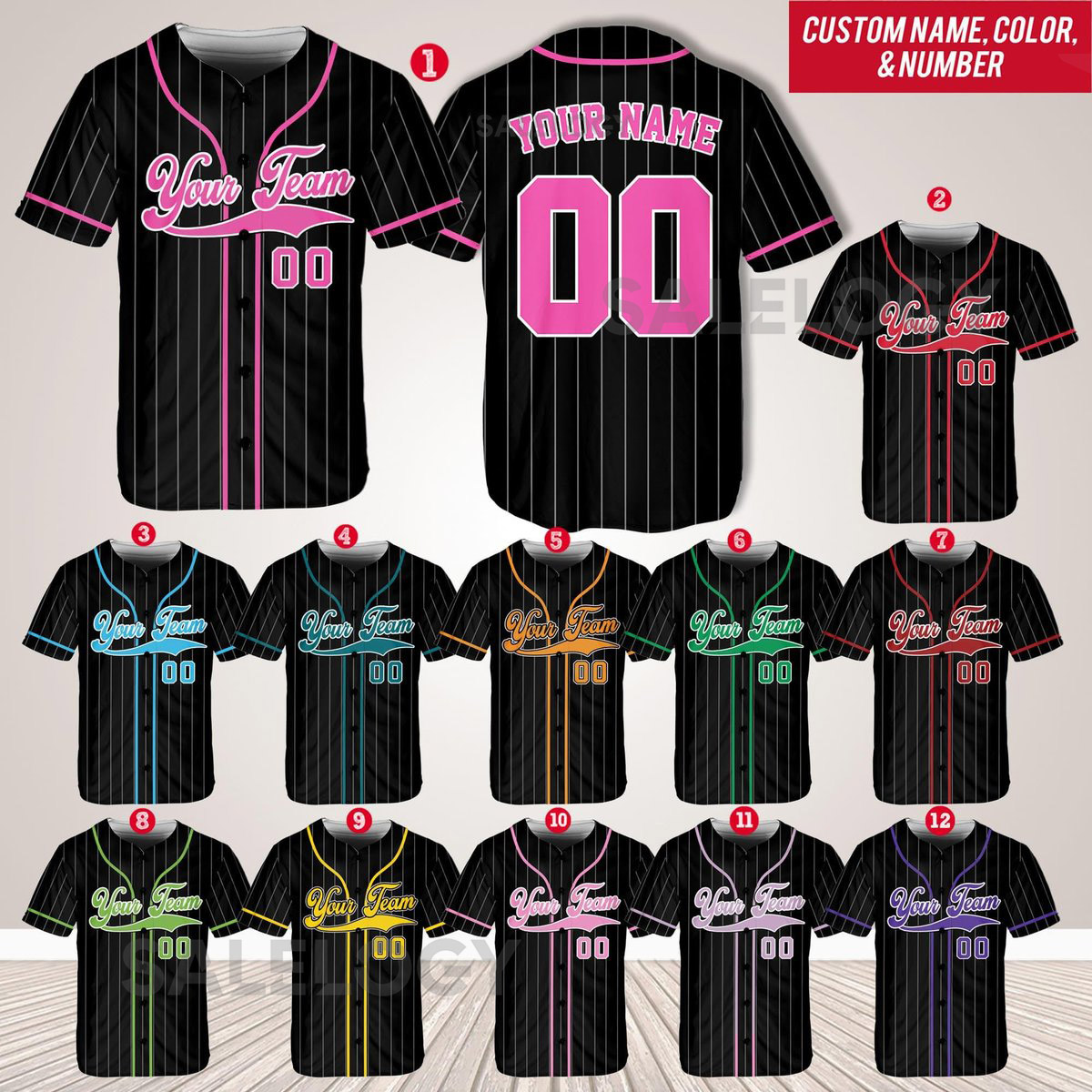 Personalized Team Name And Number Baseball Jersey Custom Baseball Jersey Shirt Baseball Jersey Uniform For Baseball Fans Baseball Lovers_497