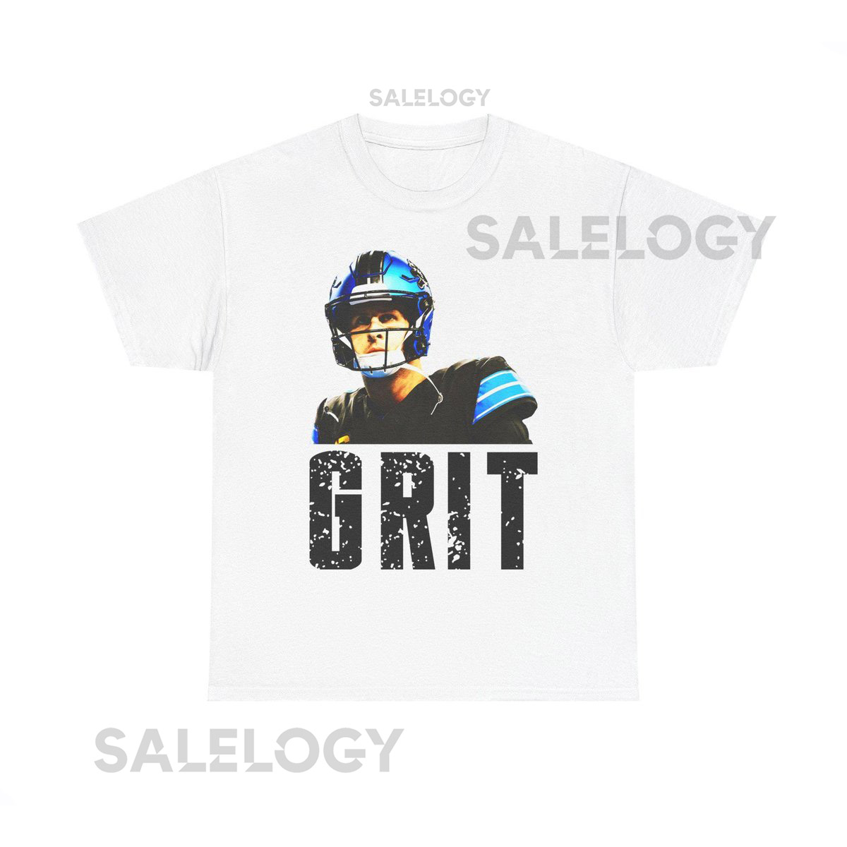 Jared Goff Grit T-shirt Detroit Lions - Unisex Football Fan Apparel Game Day Shirt Lions Merchandise NFL Gift Idea_529