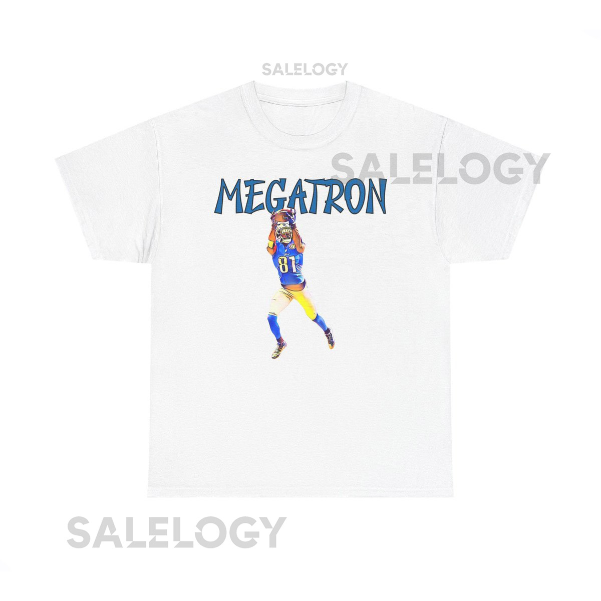 Calvin Johnson Megatron Detroit Lions T-shirt - Unisex Football Fan Apparel Game Day Shirt Lions Merchandise NFL Gift Idea_44