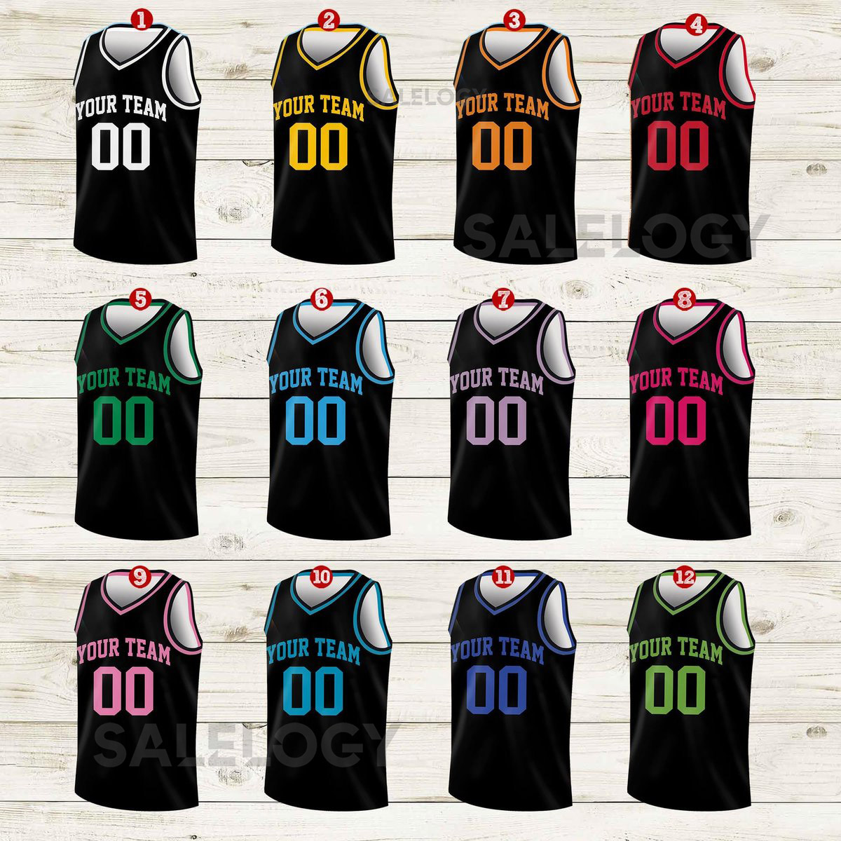 Custom Basketball Jersey Team Name Number Basketball Jersey Team Game Day Outfit Basketball Jersey for Basketball Fan Lovers Players_77