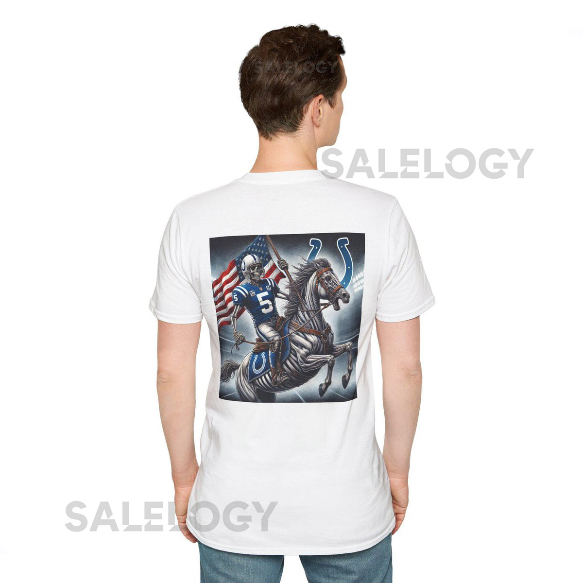 Indianapolis colts Anthony Richardson breathable cotton Game Day_451