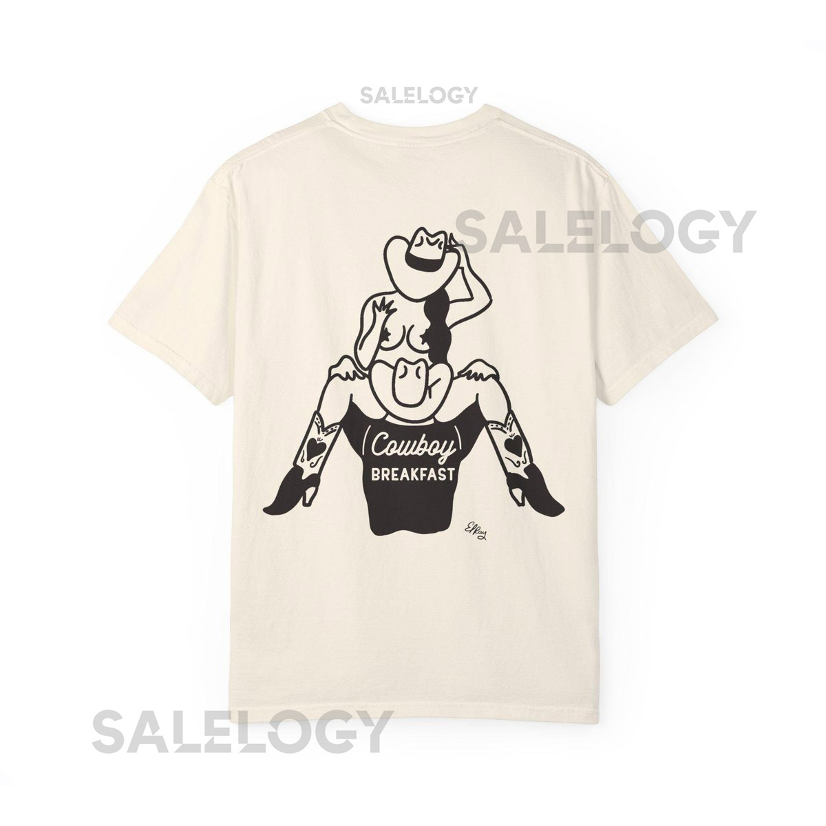 Cowboy Rodeo T-shirt Cowgirl Western El Ray Art Gift Unisex Tee Yeehaw Clothing Funny Her Him Apparel_383