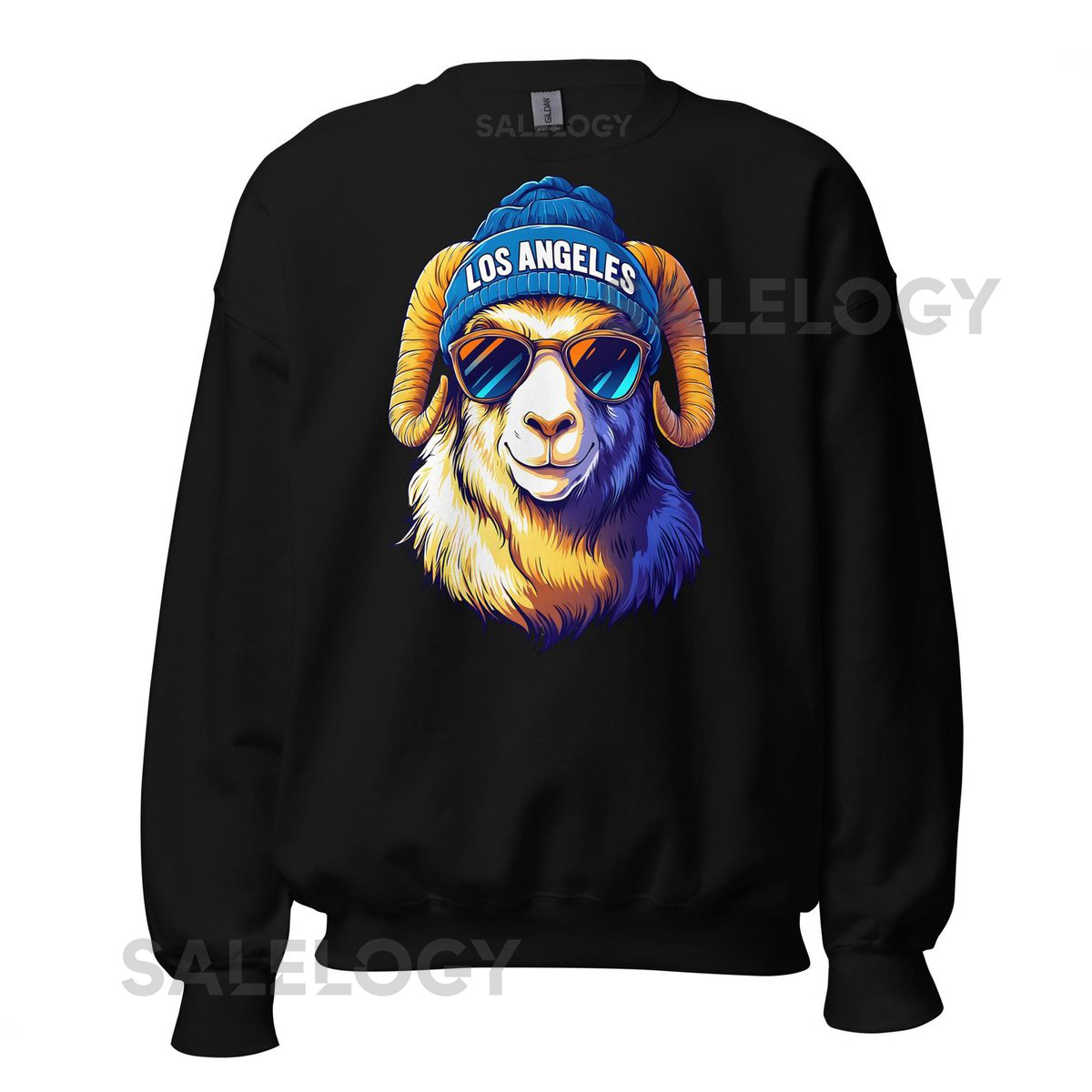Los Angeles Spirit Animal Football Ram Fan Mascot Unisex Sweatshirt_100