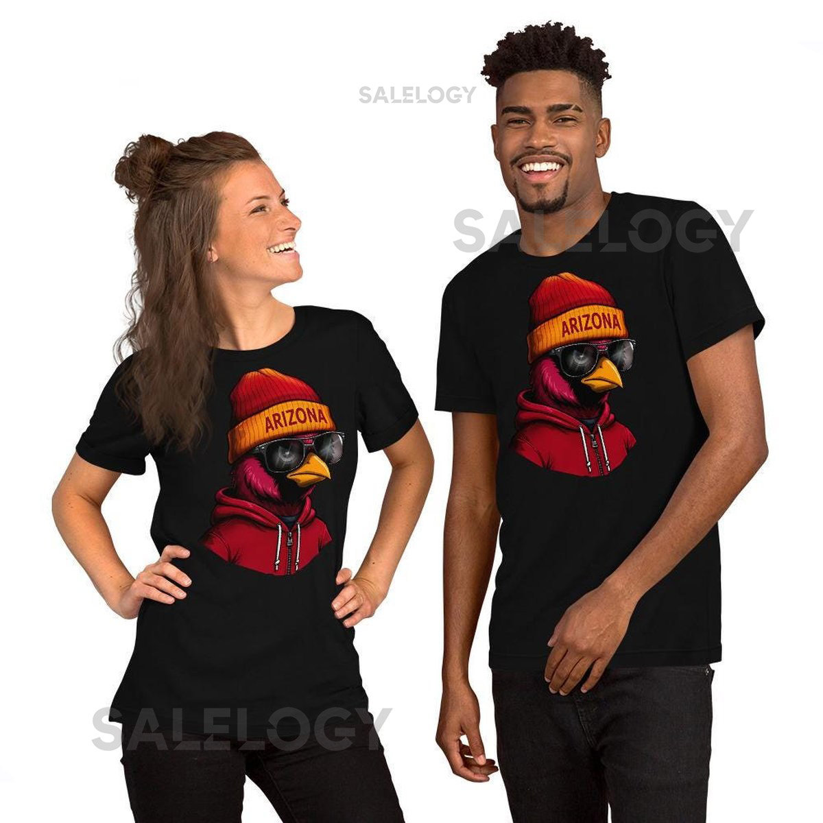 Arizona Spirit Animal Football Cardinal Fan Mascot Unisex t-shirt_94