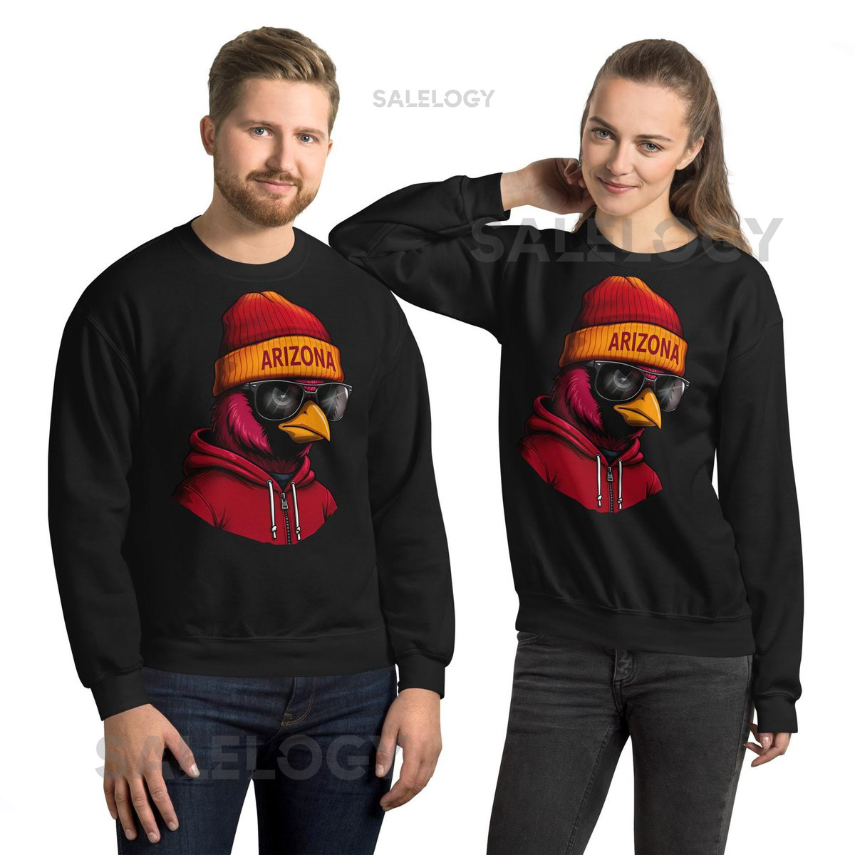 Arizona Spirit Animal Football Fan Cardinal Mascot Unisex Sweatshirt_95