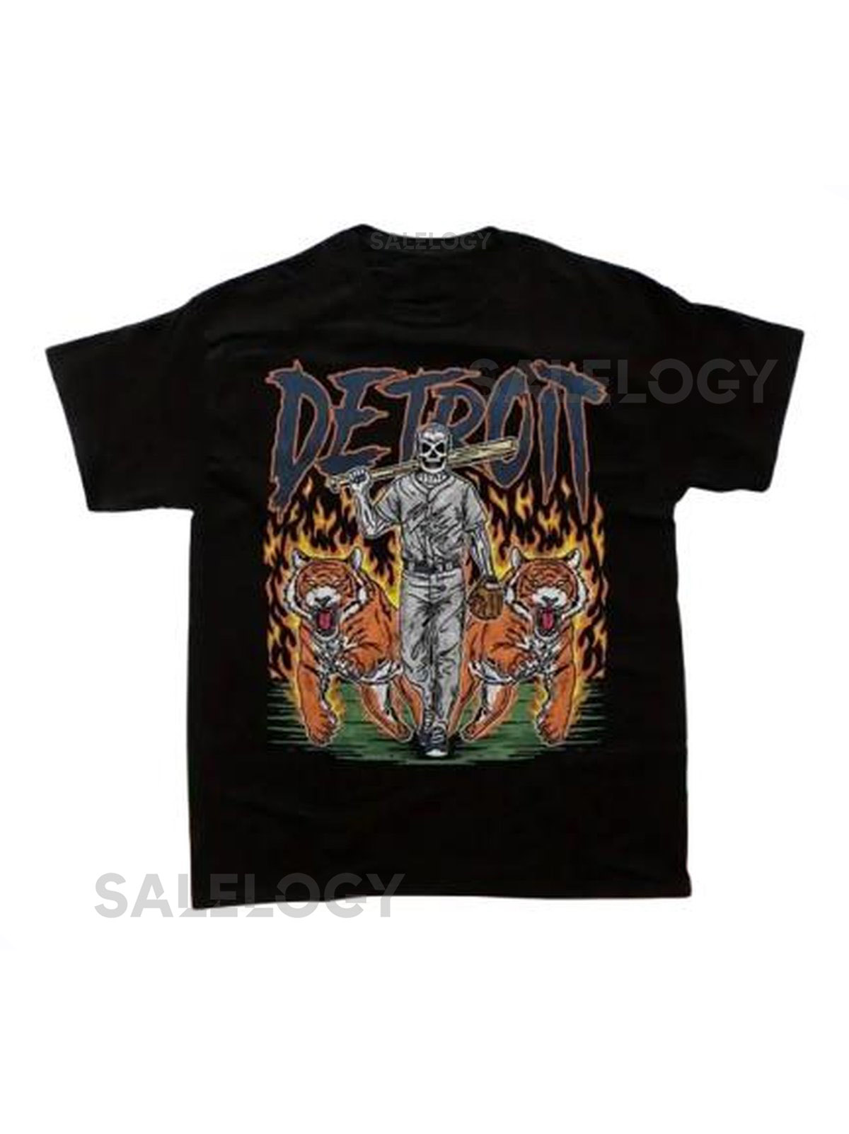 Detroit Tigers Graphic T-Shirt MLB Graphic T-Shirt Vintage Tees UNISEX S-XXL_242