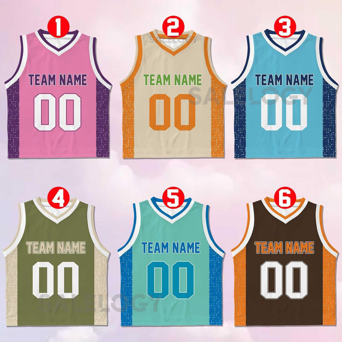 Custom Basketball Jersey Team Name Number Basketball Jersey Team Game Day Outfit Basketball Jersey for Basketball Fan Lovers Players_79