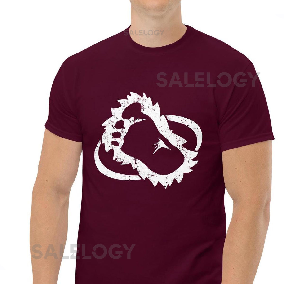 Colorado Avalanche T Shirt NHL Hockey Big Foot Logo_85