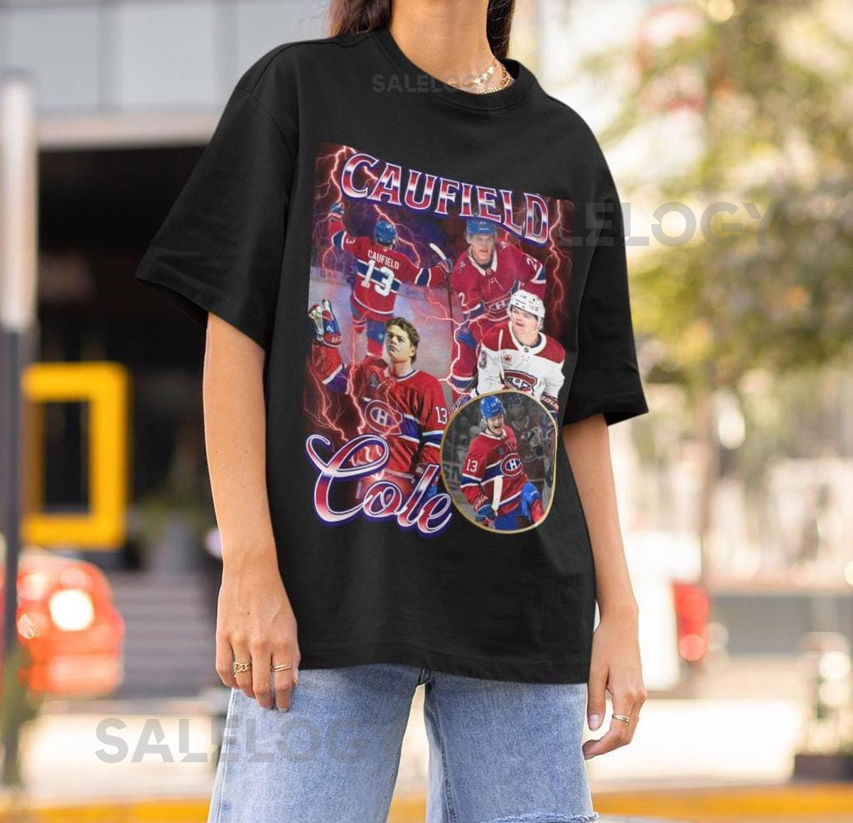 Cole Caufield Vintage 90s Montreal Canadiens NHL Hockey Design Retro Bootleg Gift Classic Graphic Unisex T-Shirt Limited Edition Habs Shirt_90