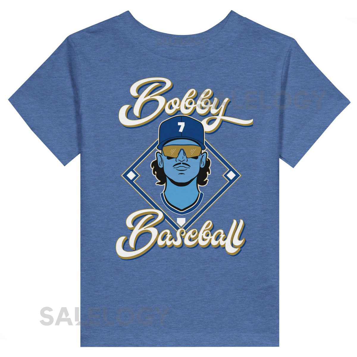 Kansas City Royals Bobby Witt Jr. t-shirt - Toddler Staple T-Shirt Bella Canvas 3001T_415