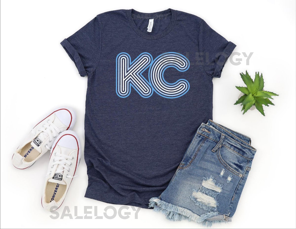 KC Powder Blue Neon T-Shirt_496