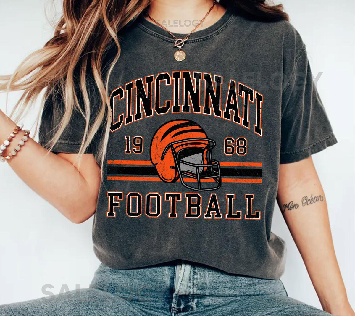 Comfort ColorsCincinnati Bengal T-shirt Cincinnati Football Shirt Bengal Tshirt Cincinnati Football Fan Cincinnati Football Gift_600