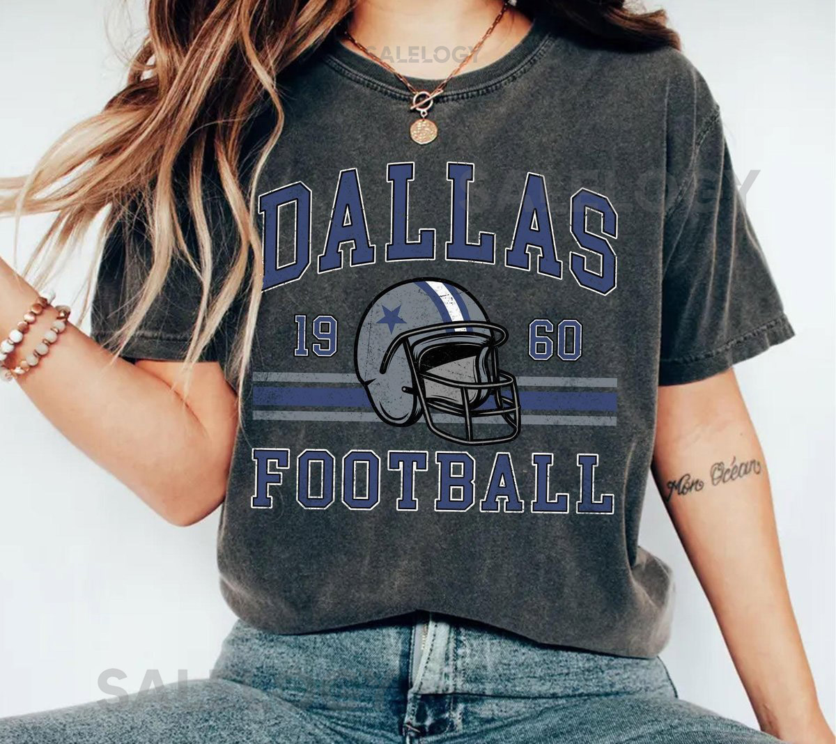 Comfort Colors Dallas Cowboys 1960 Football T-Shirt Cowboys Football Retro Cowboys Shirt for Cowboys Football Fan Dallas Cowboys Gift_68