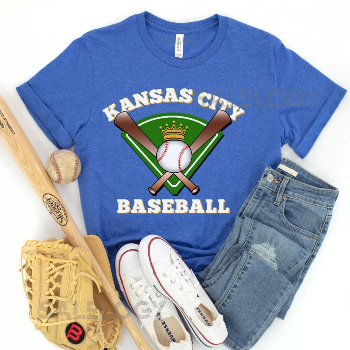Kansas City Royals Baseball T-Shirt Unisex Crewneck Tee_411