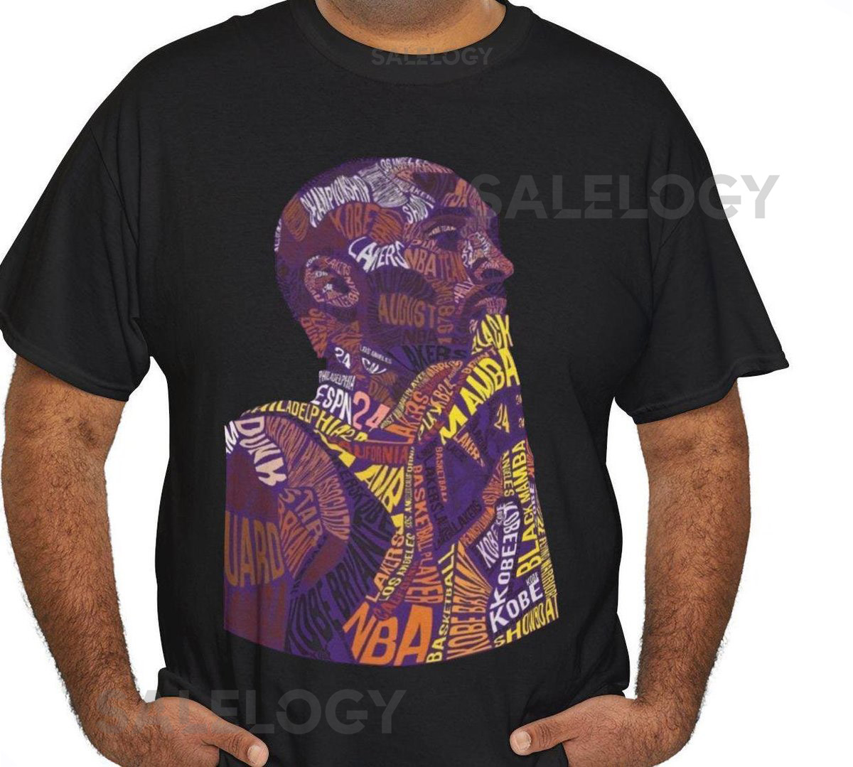 Kobe Bryant Tribute Tee Unisex Basketball Shirt Fan Apparel Gift for Sports Lovers Vintage Style T-Shirt NBA Collectible_236