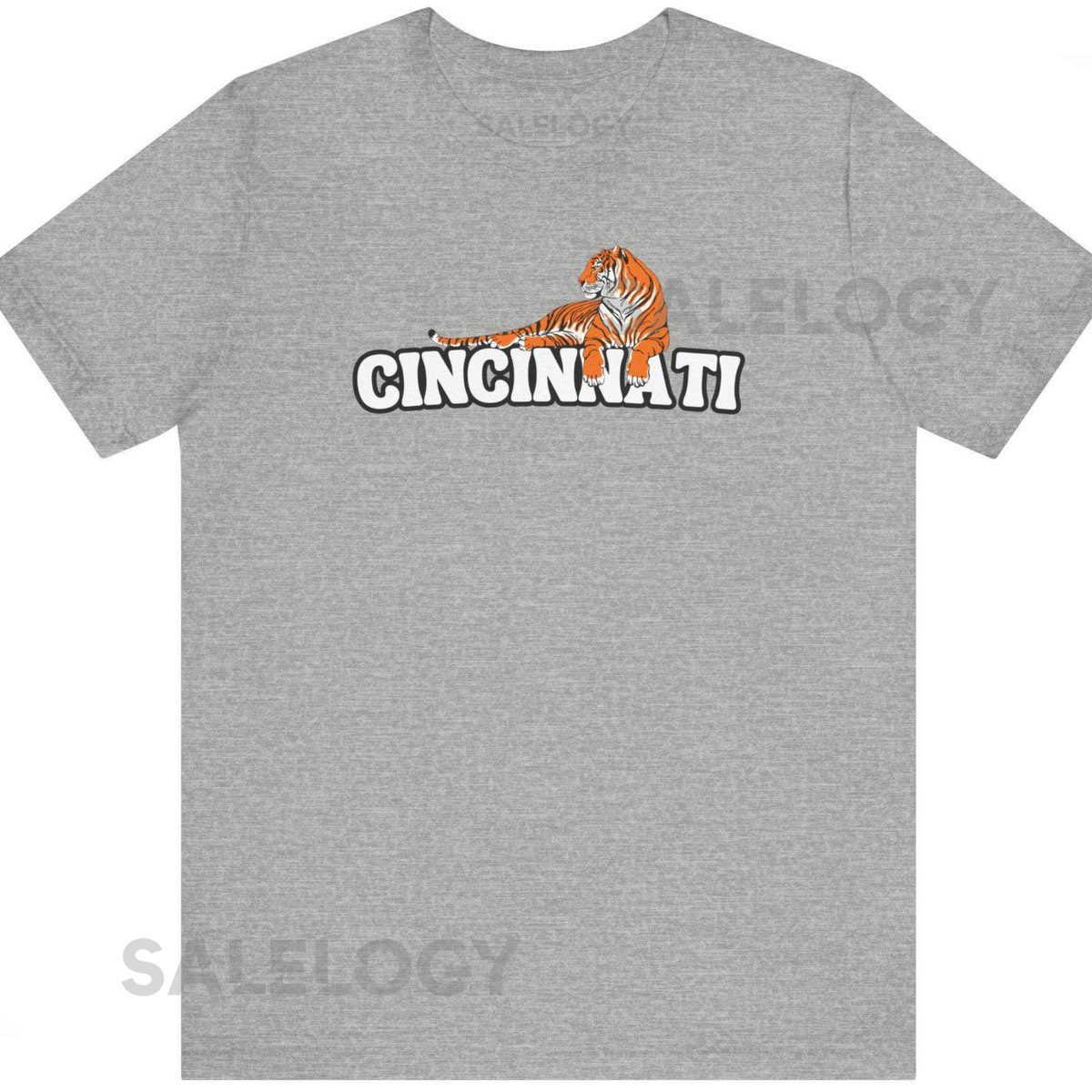Cincinnati Bengals Tiger T-Shirt Football Fan Souvenir_509