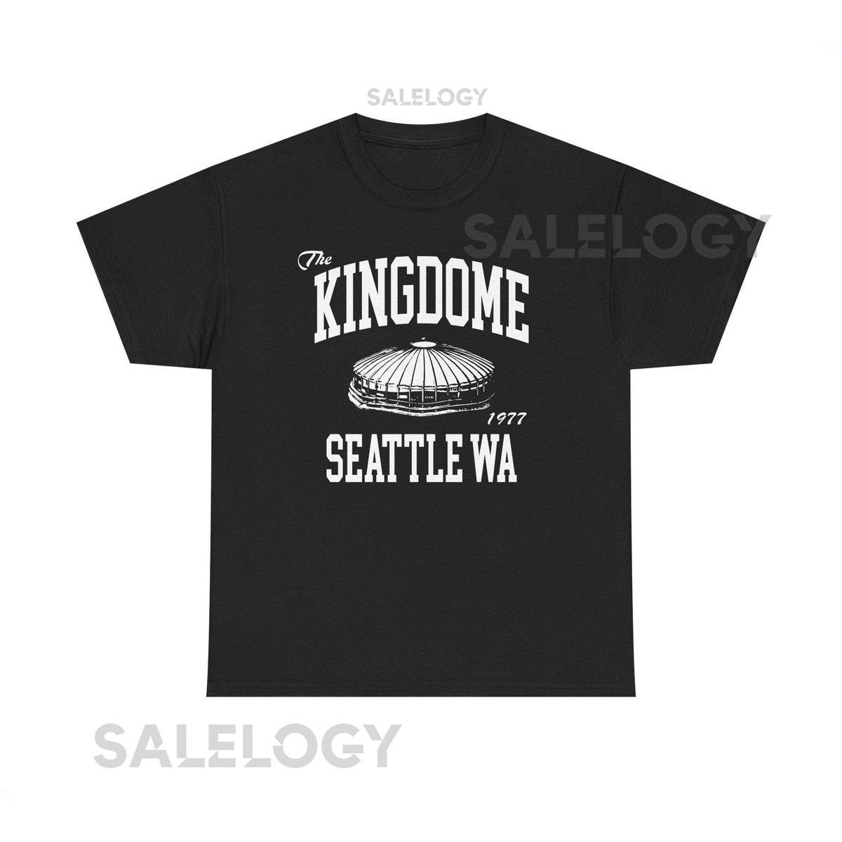 Retro Throwbackmax The Kingdome 1976 Football Classic Premium Tri-Blend Tee Shirt - Past Home of Your Seattle Unisex Heavy Cotton Tee_110