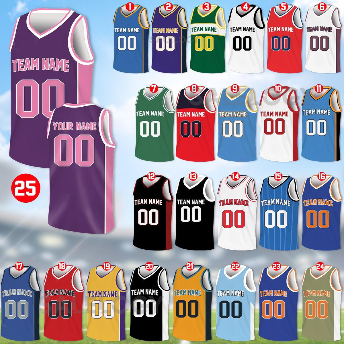 Custom Basketball Jersey Team Name Number Basketball Jersey Team Game Day Outfit Basketball Jersey for Basketball Fan Lovers Players_81