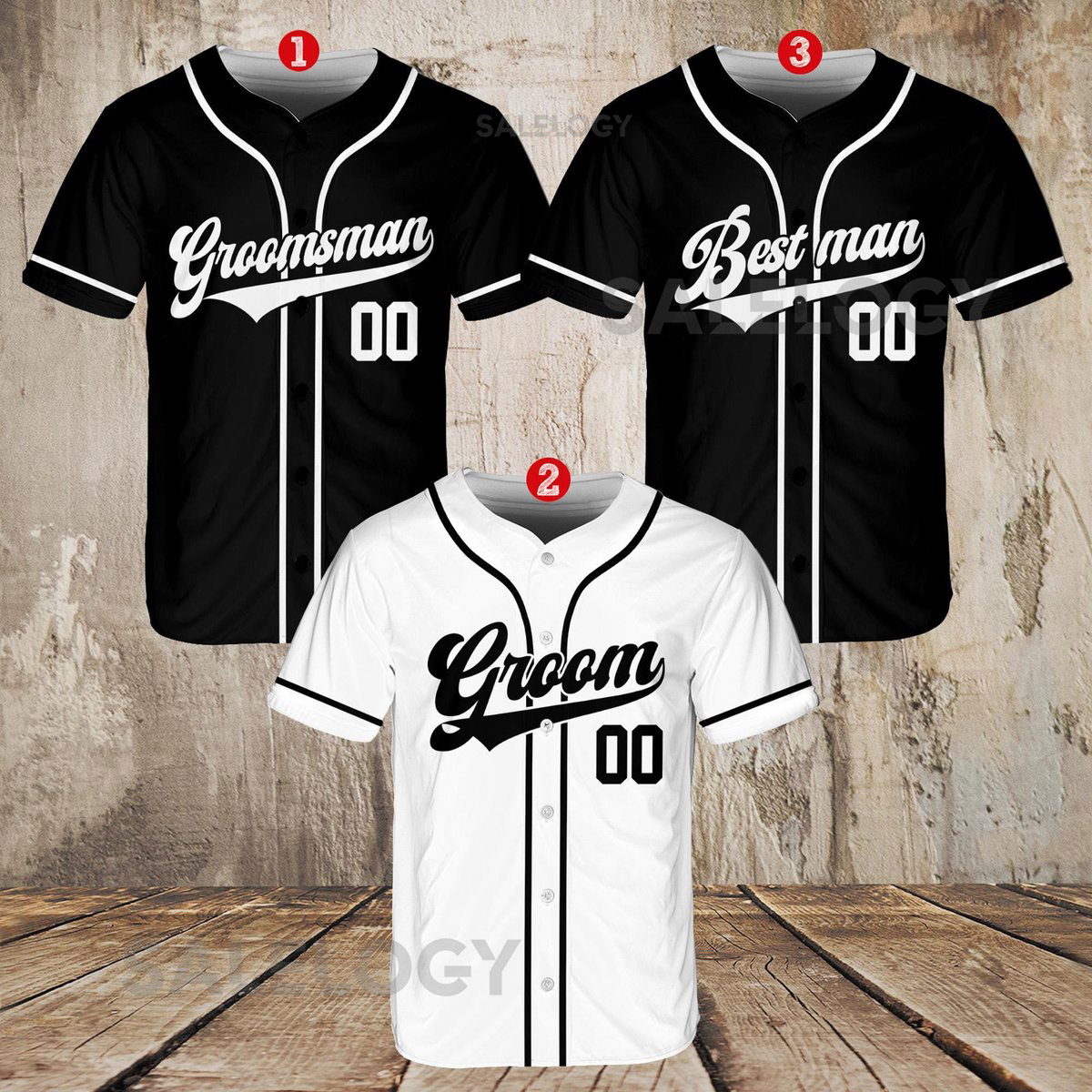 Personalized Groom Groomsmen Baseball Jersey Custom Best Man Jersey Baseball Jersey For Engagement Married Couple Wedding Jersey_155