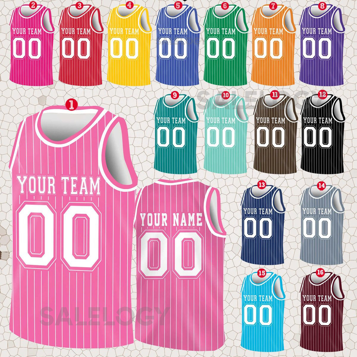Custom Basketball Jersey Team Name Number Personalized Adult Youth Kid Jersey Game Day Outfit Kids Birthday Jersey Toddler Jersey_94