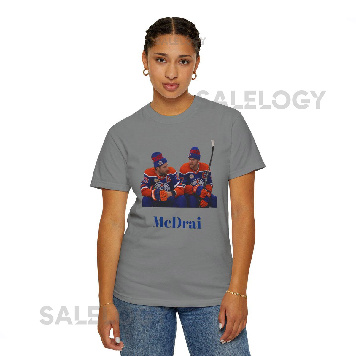 McDavid Draisaitl Shirt - Edmonton Oilers Hockey Tee_324