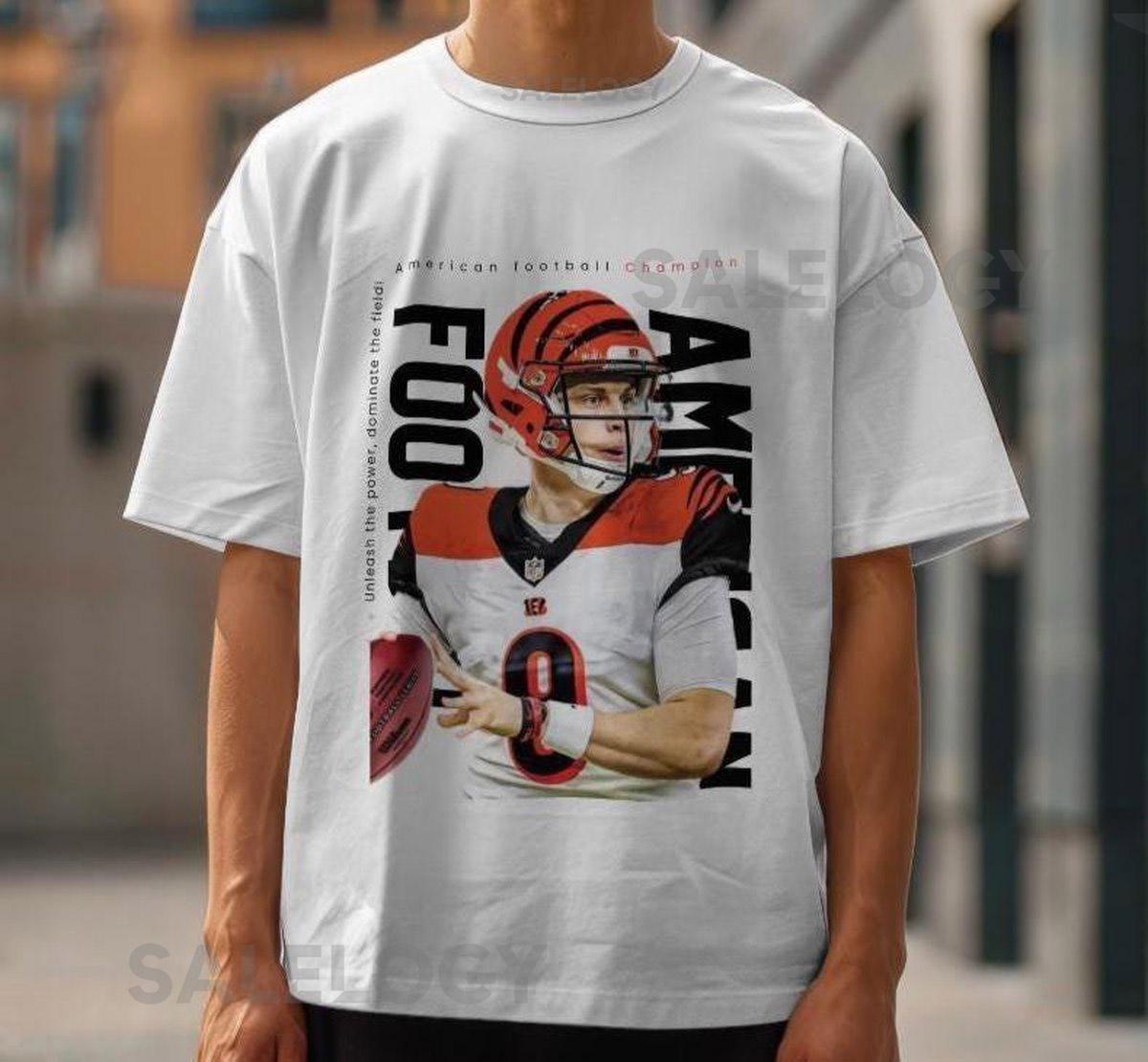 Vintage Joe Burrow T-Shirt Cincinnati Bengals 90s Style_1095