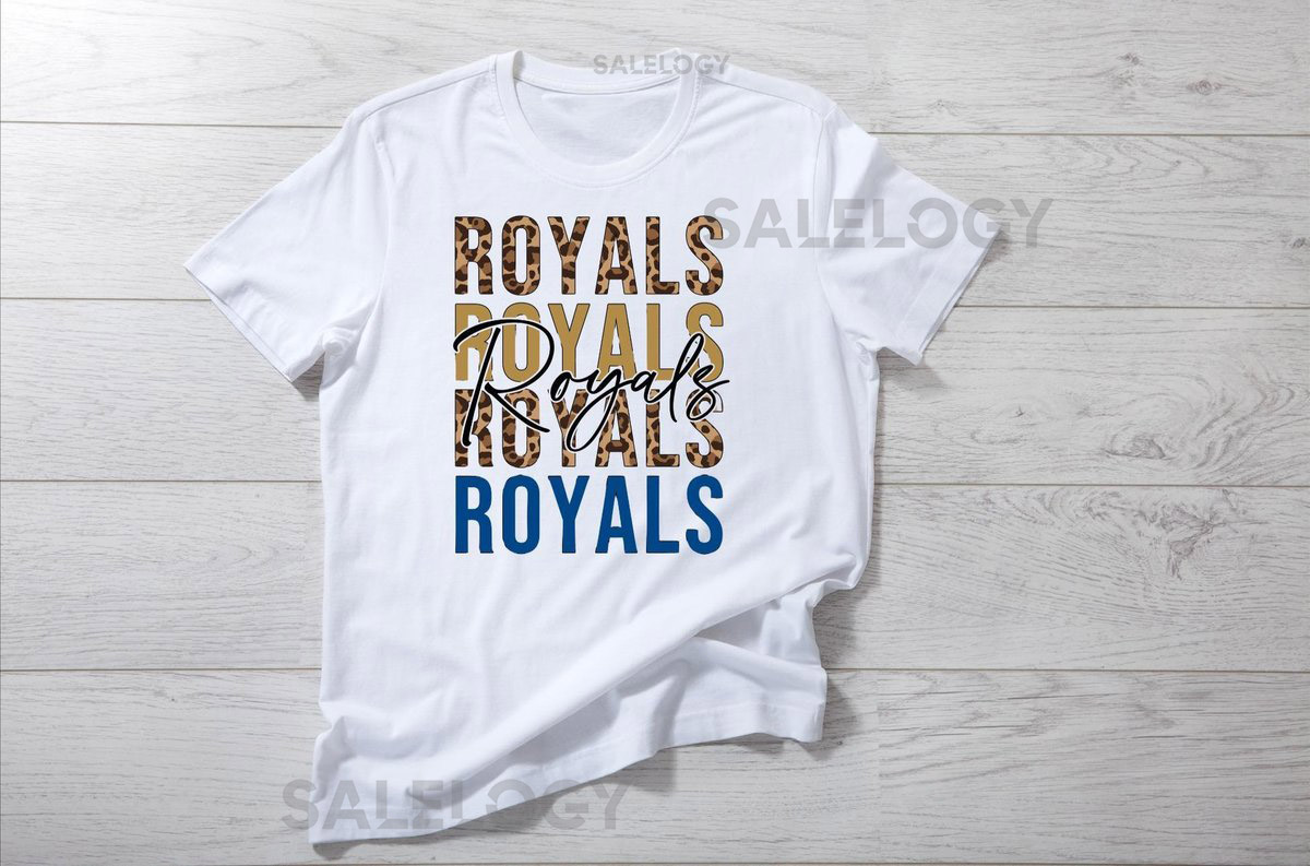 Adult Royals Cheetah Print T-shrit Royals Baseball KC Baseball Baseball Season KC Royals Cheetah_20