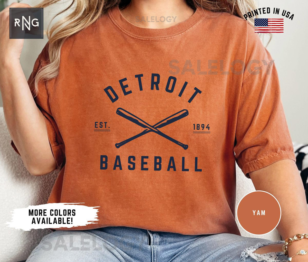 Detroit Baseball Shirt Tiger Baseball Team Shirt Retro Detroit Sports Apparel Tiger Baseball Shirt Fan Gift Detroit Baseball Fan Gift_133